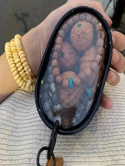 Electronics Organizer Pouch - Waterproof & Shockproof Cable Storage Case for Travel, Transparent Tech Gear Bag with Zipper, Port