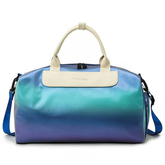 Travel Tote Bag for Women Large Capacity Sports Gym Bag Outdoor Short Distance Wet and Dry Separation Travel Crossbody Bag